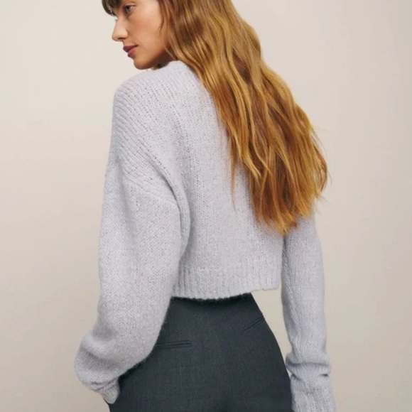 Reformation Wenda Lavender Sweater - Picture 3 of 10